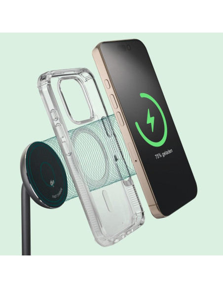 HAMA Безжична зарядна станция Qi2, 15W, черно