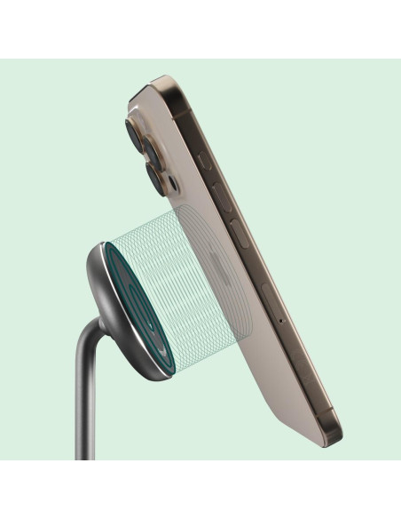 HAMA Безжична зарядна станция Qi2, 15W, черно