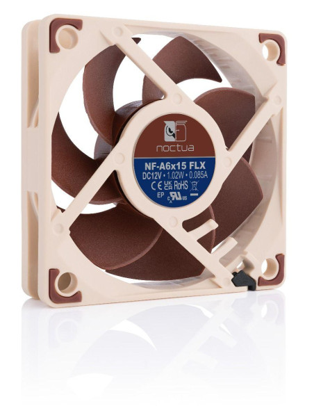 Вентилатор Noctua NF-A6x15 FLX, 60 x 60 x 15 mm